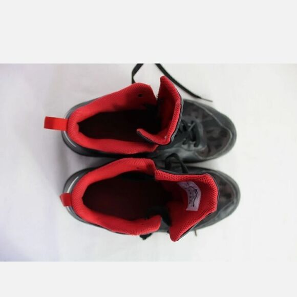 Nike Dual Fusion BB Black Red White Basketball Shoes 537574-001 GS sz 6.5Y. - Picture 10 of 11